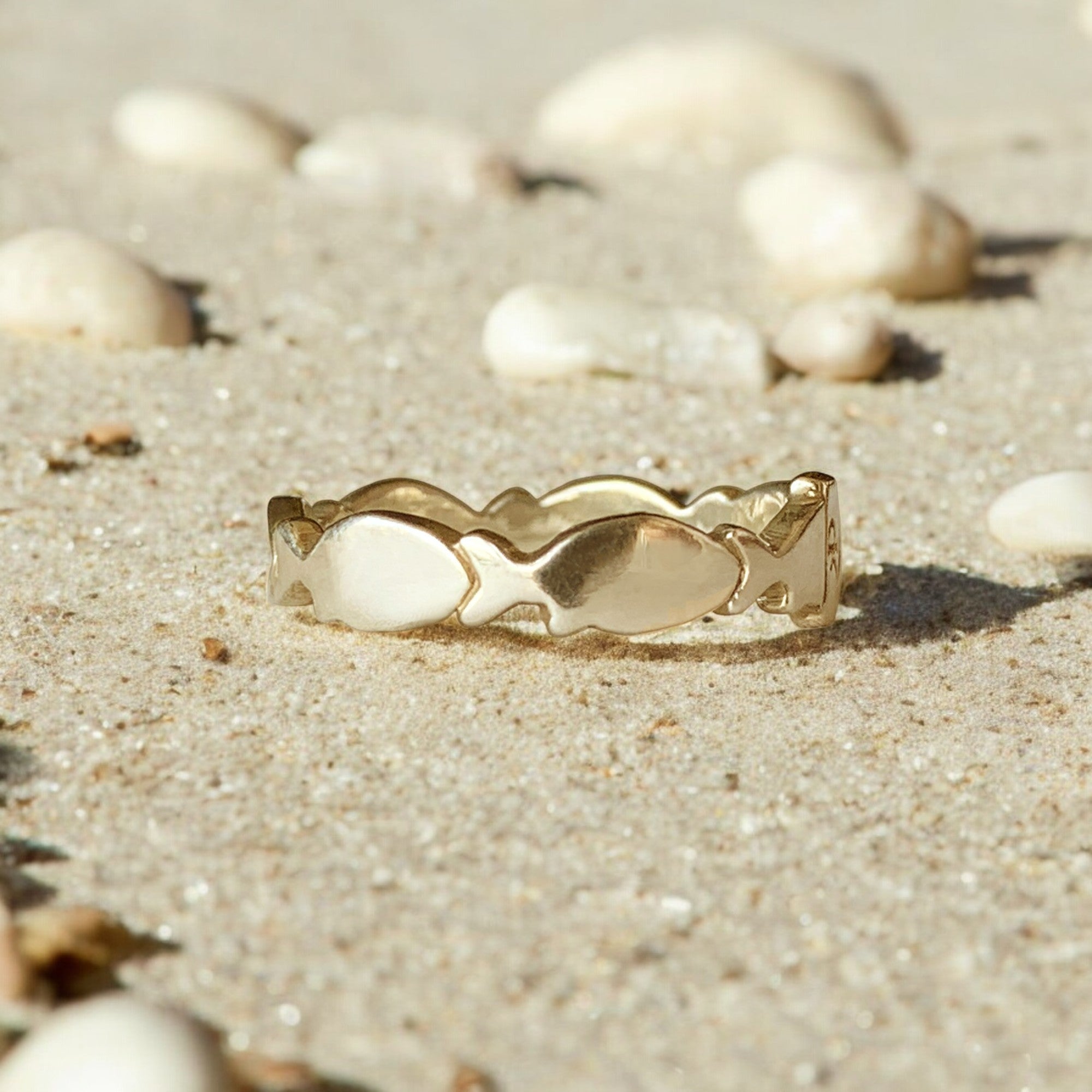 Anillo Castañuela Dorado