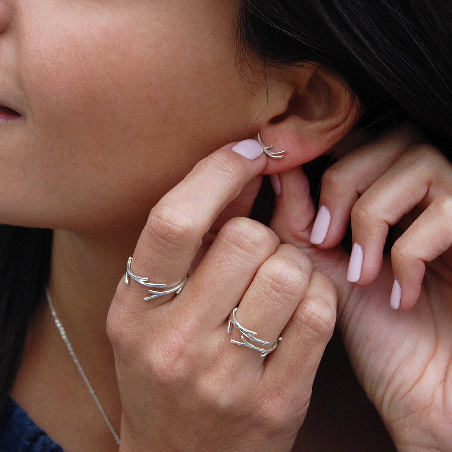 Anillo Pino Michoacano Plata