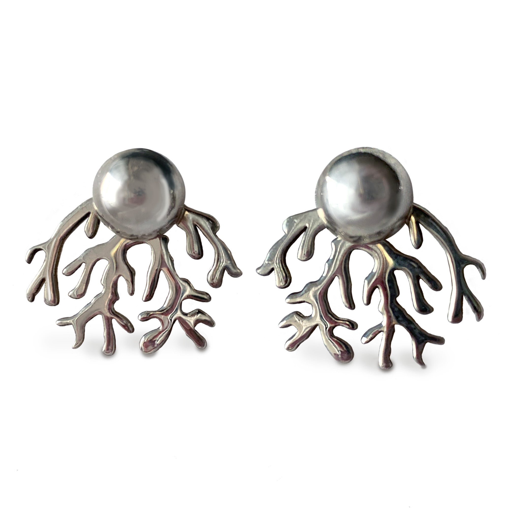 Aretes Coral Ear Jackets