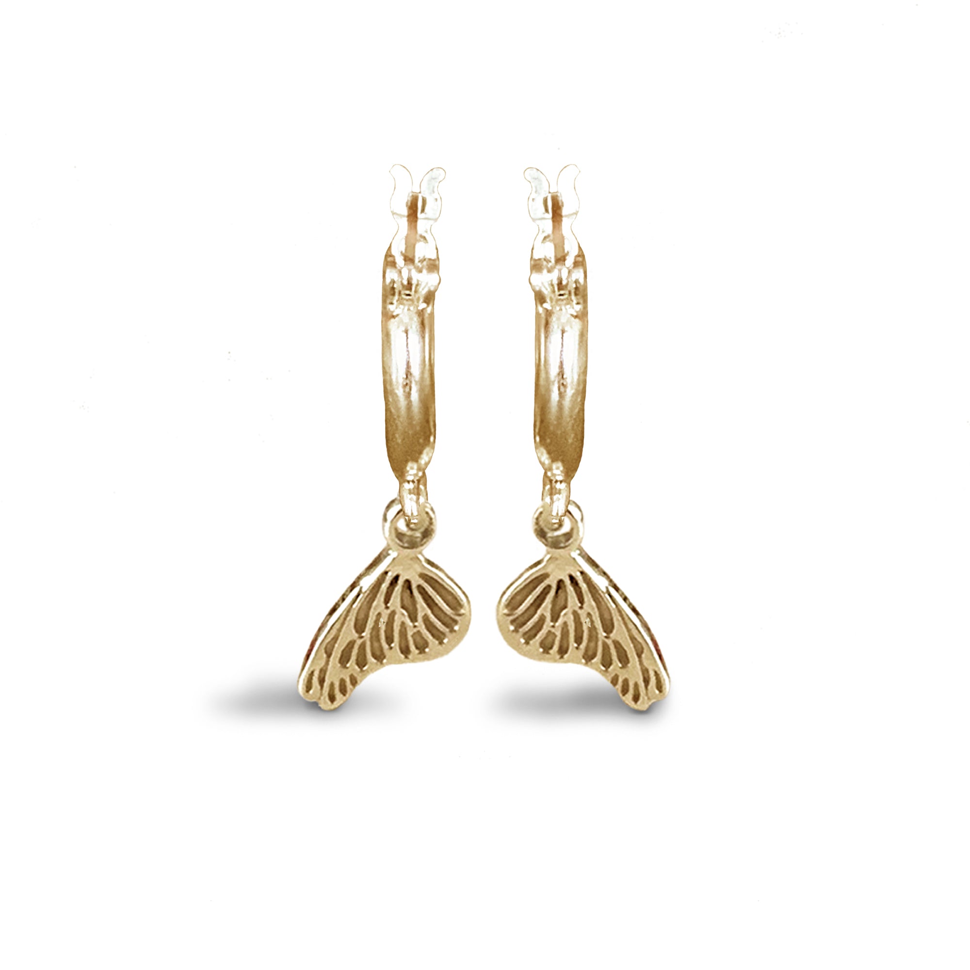 Mini Arracadas Monarca Dorado