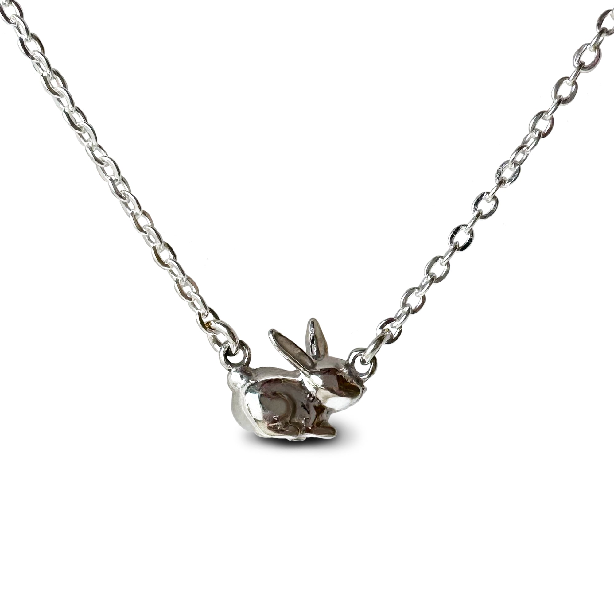 Collar Conejo Plata