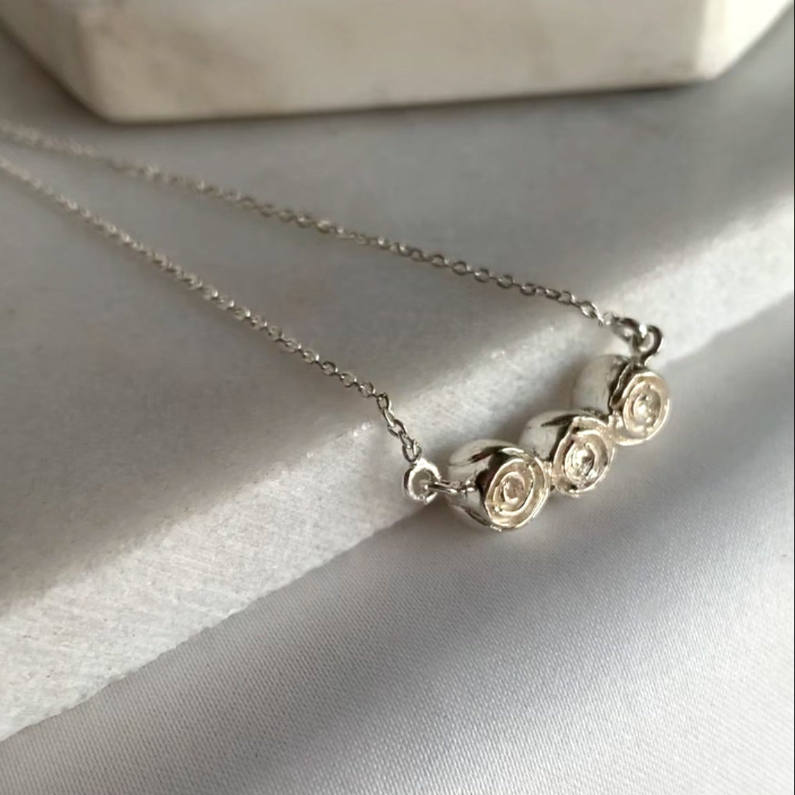 Flores de Xochimilco Plata Mexicana