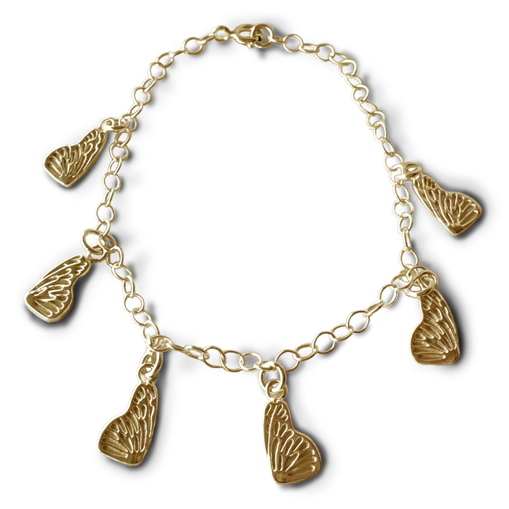 Pulsera Dijes Mariposa Monarca Joyeria Mexicana