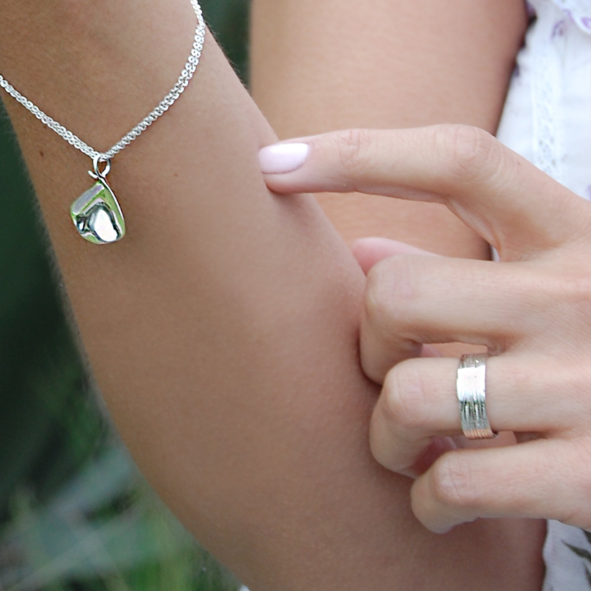 Anillo de plata .925 hecho en México