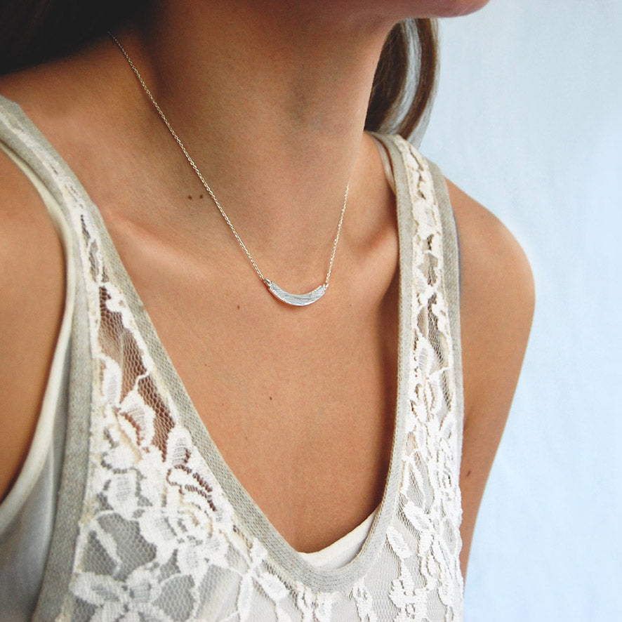 Collar Chinampa en plata .925 hecha por artesanos mexicano en Taxco, Guerrero