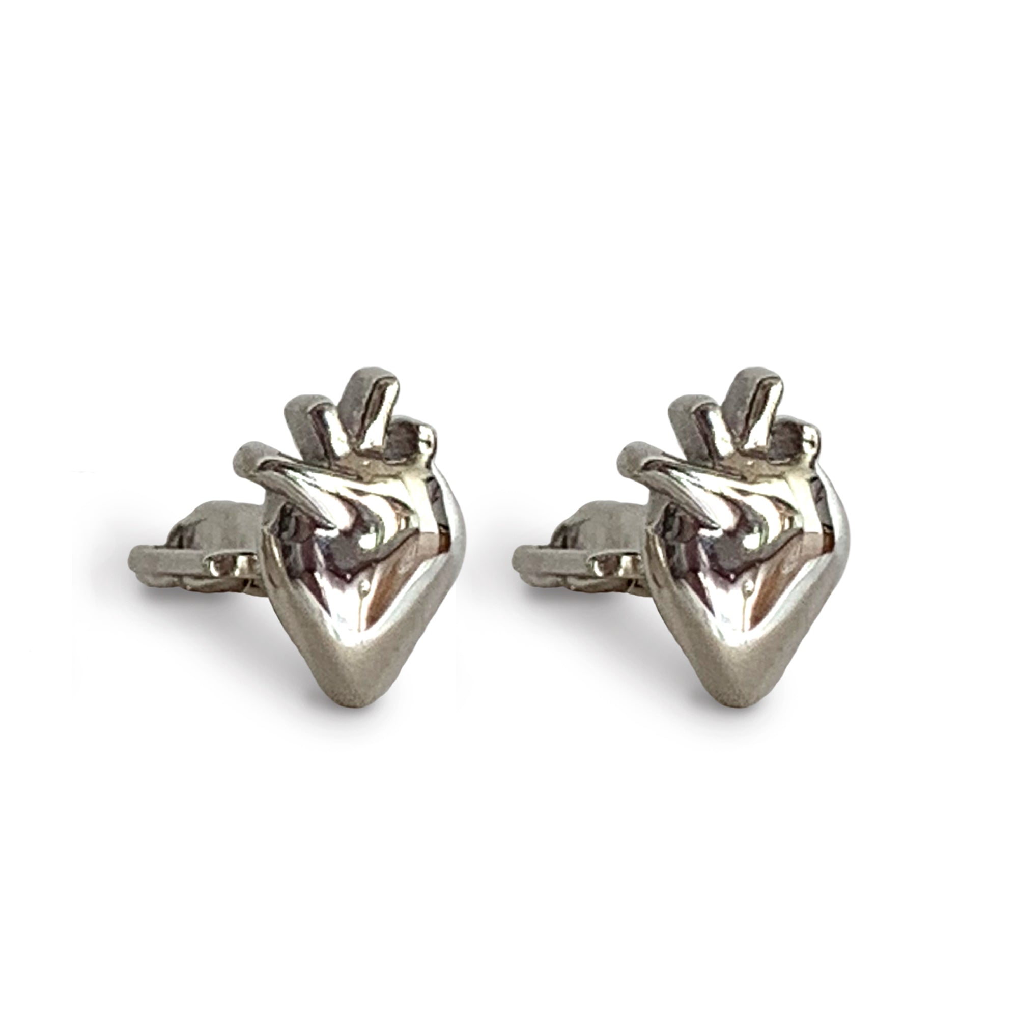 Macuernillas Corazón Mexicano Plata