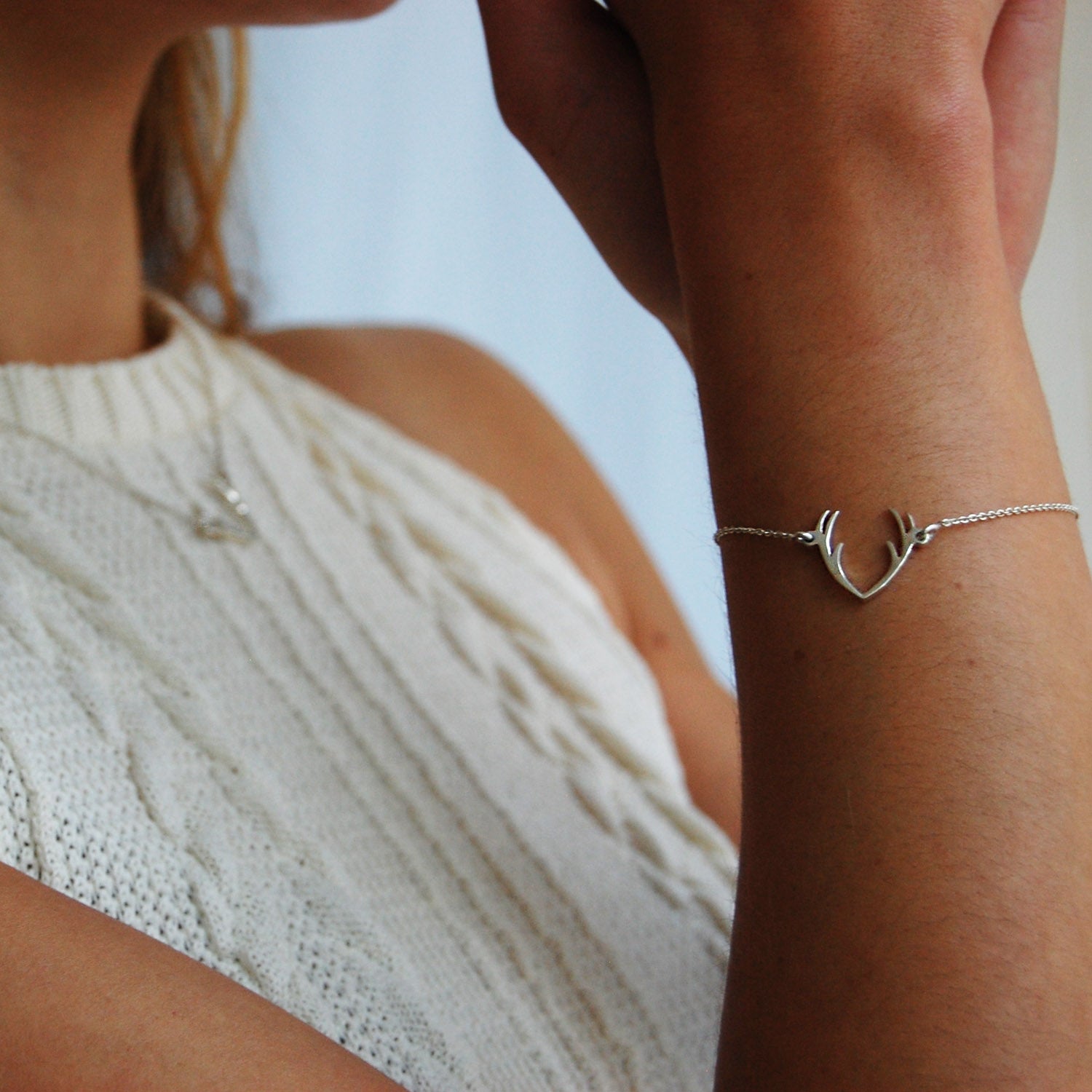 Pulsera Granizo Plata Mexicana .925, parte de las piezas de la Colección Frida