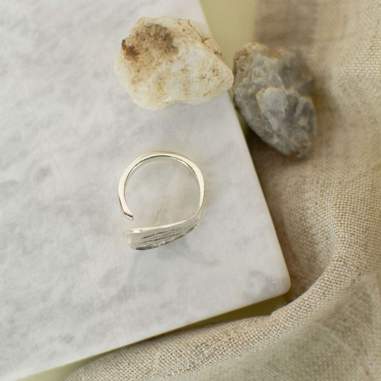 Joyeria Mexicana Plata de Ley Anillo Petalo