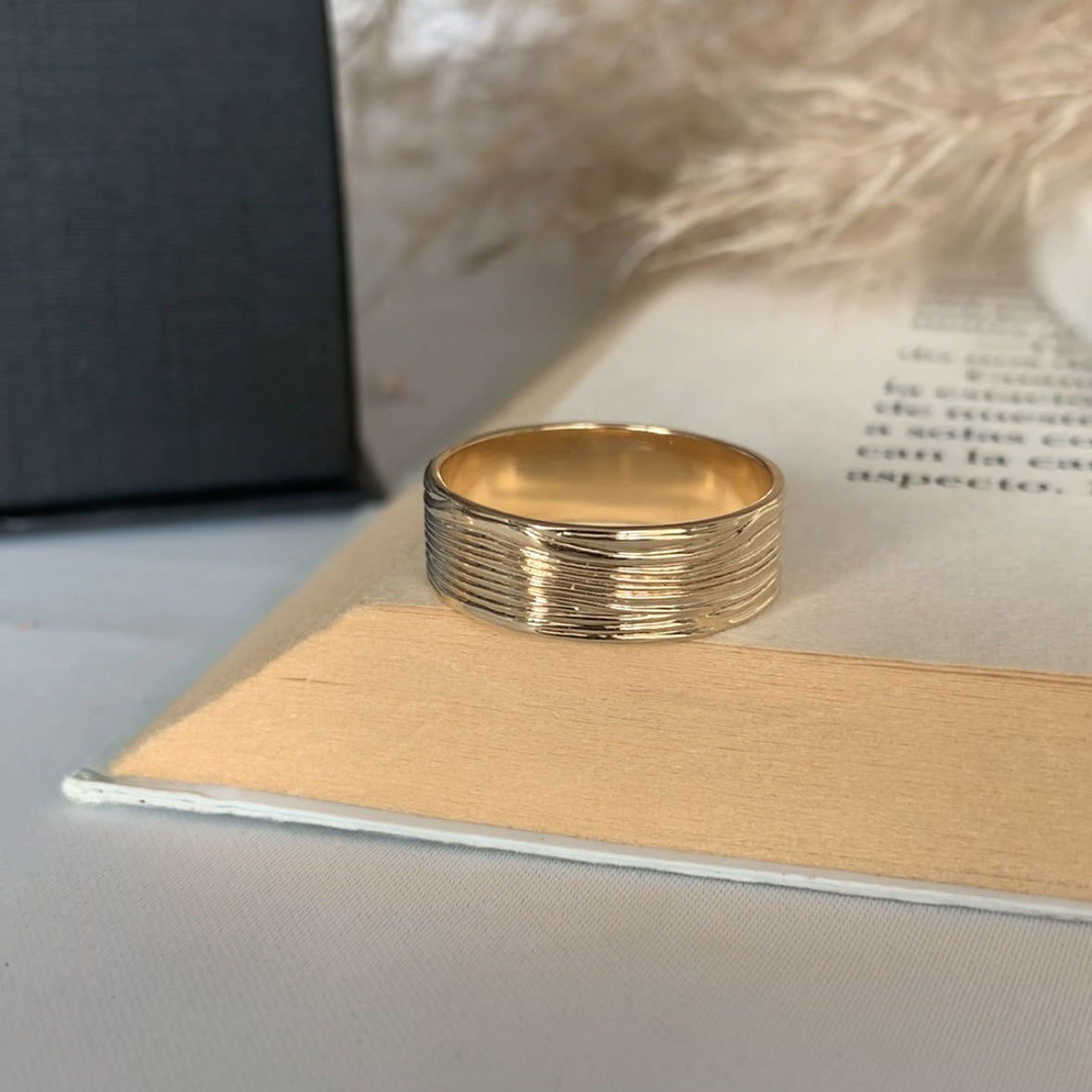 Anillo Plata Dorada Hecho a Mano en Taxco