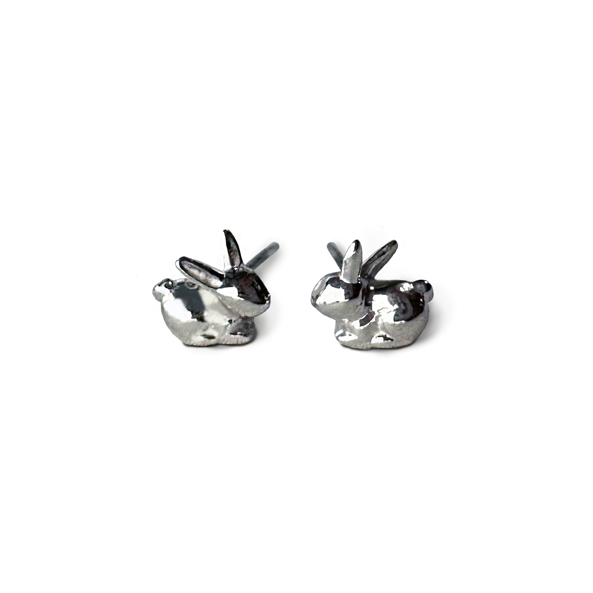 Aretes Conejo Plata