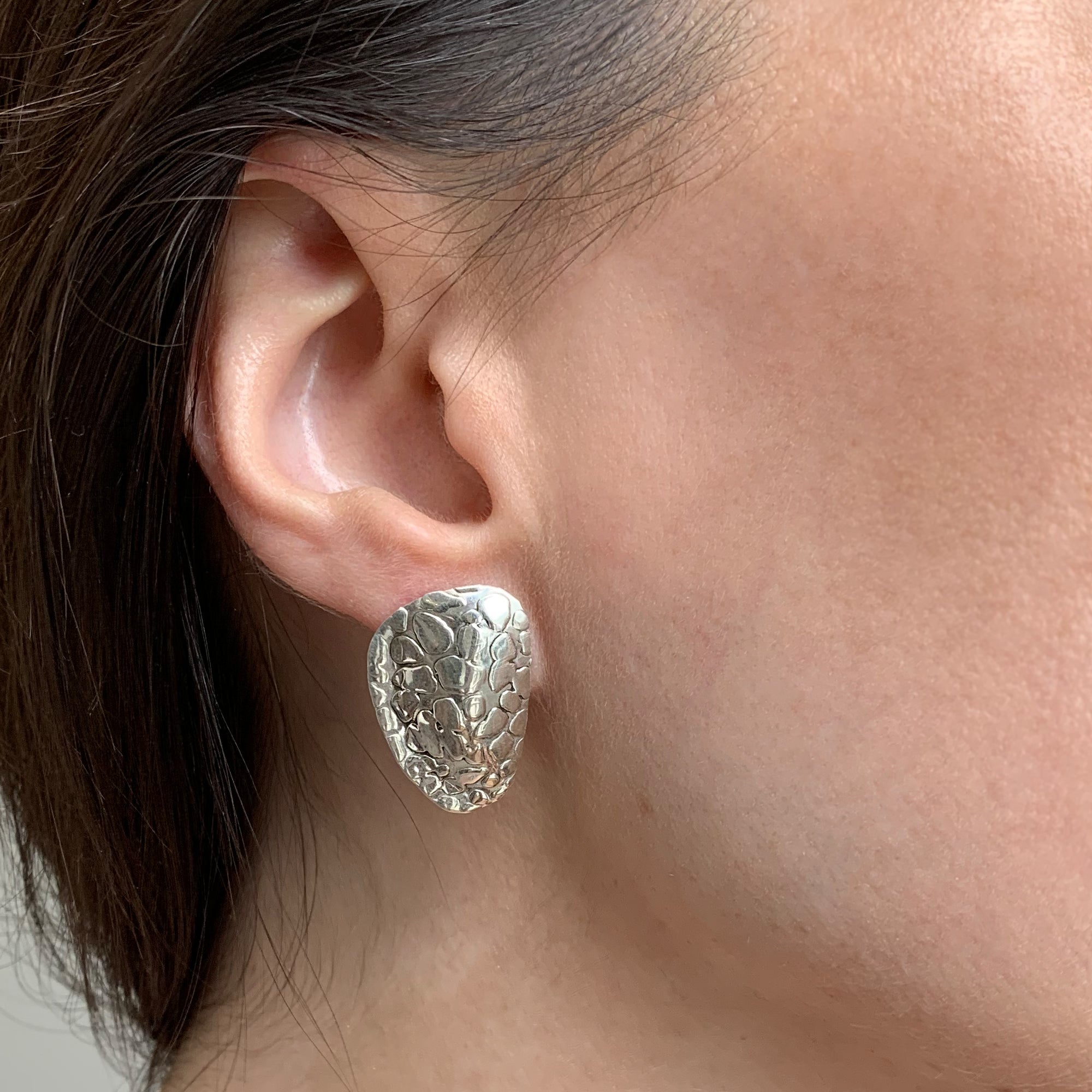 Aretes Nopal Plata