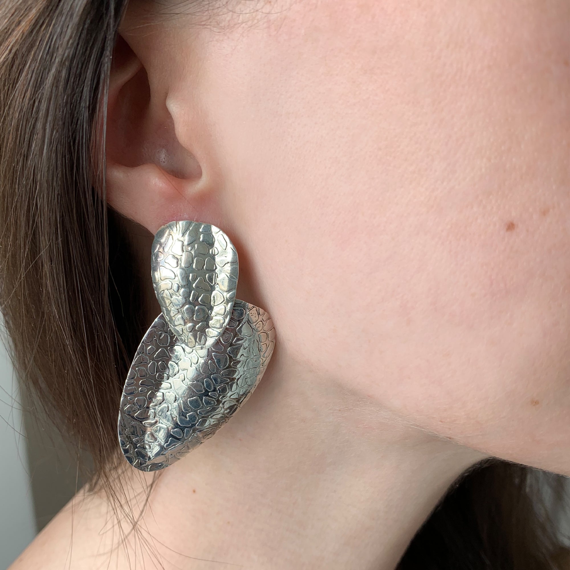 Aretes Nopal Plata