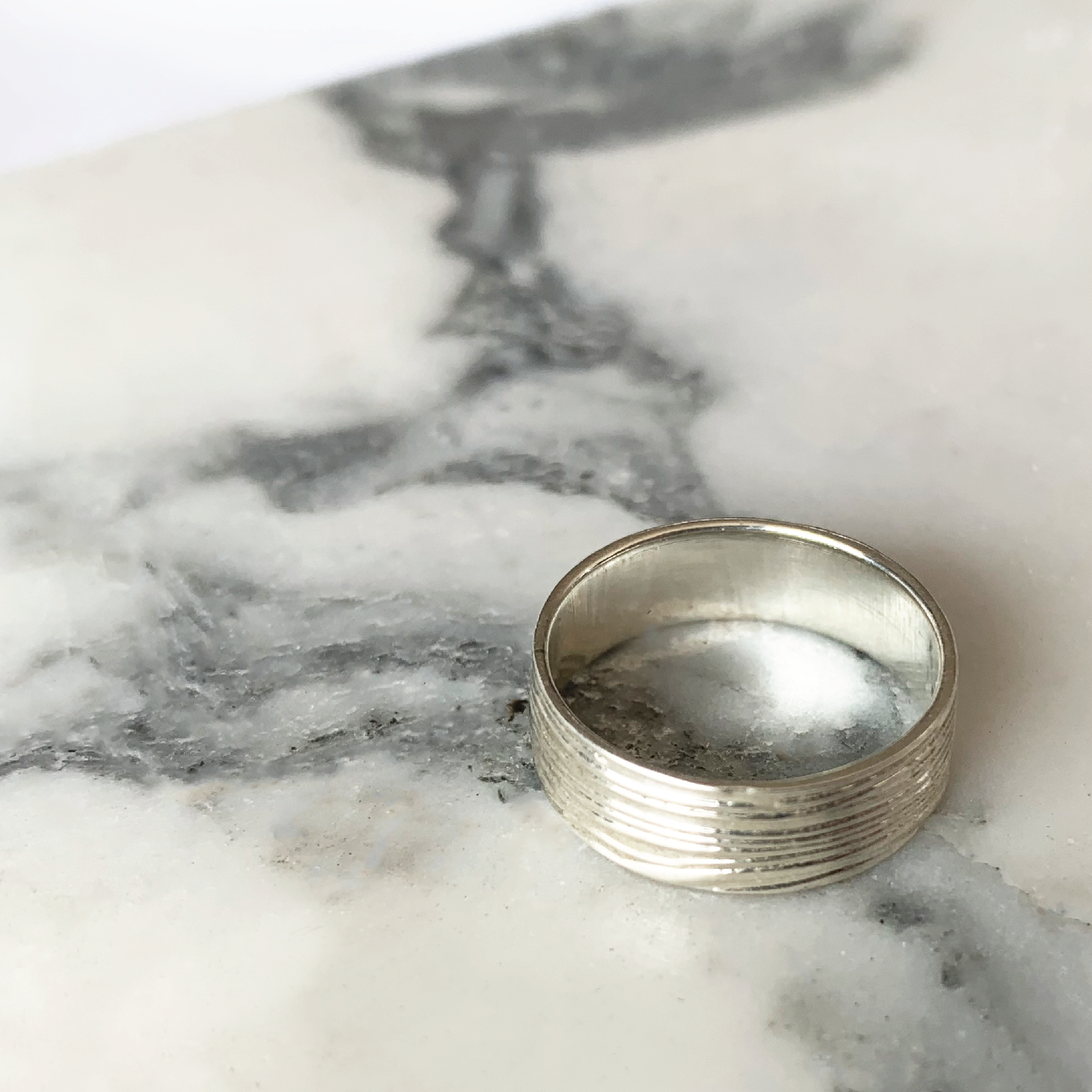 Anillo Chinampa Plata