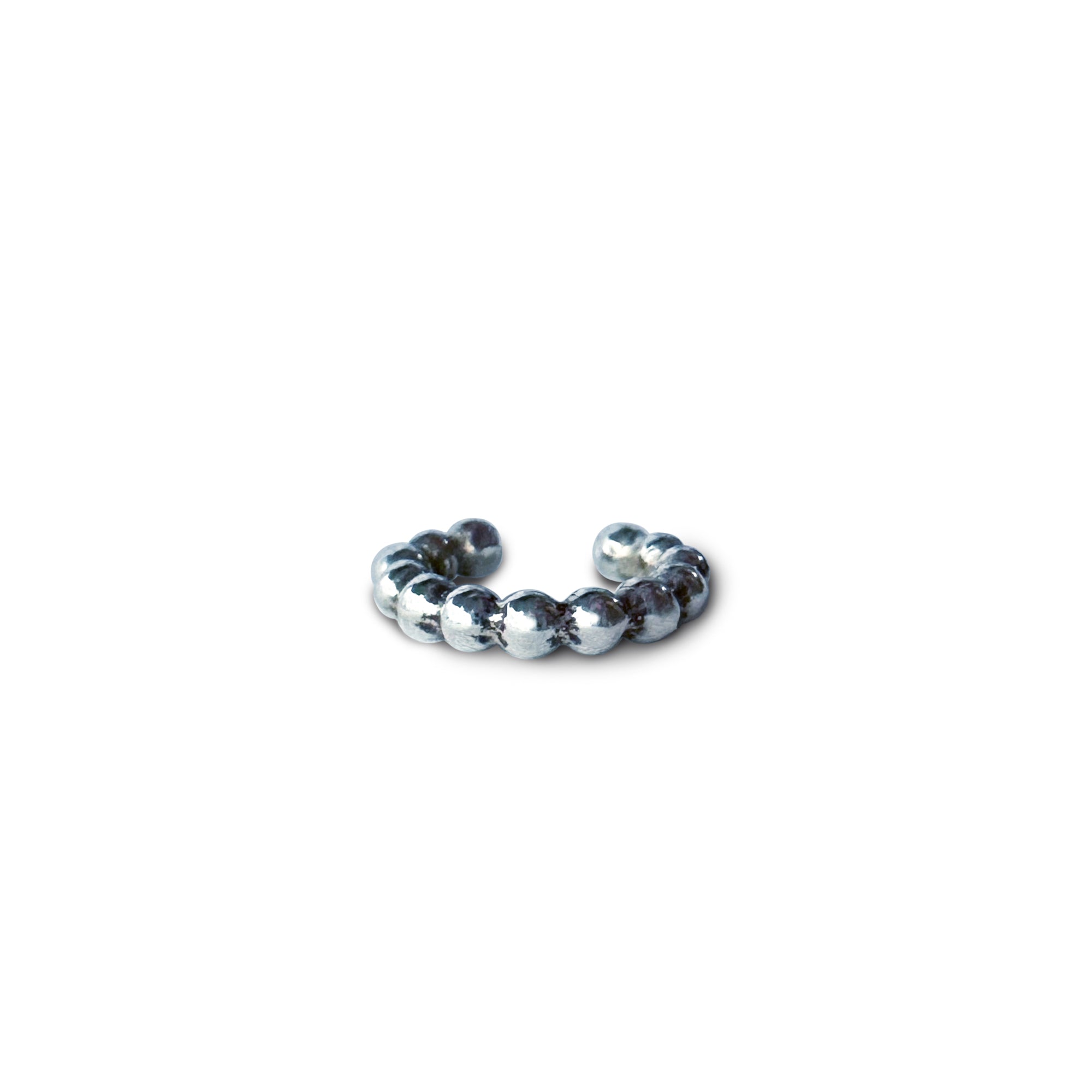 Ear Cuff piercing sin perforacion de plata oreja superior