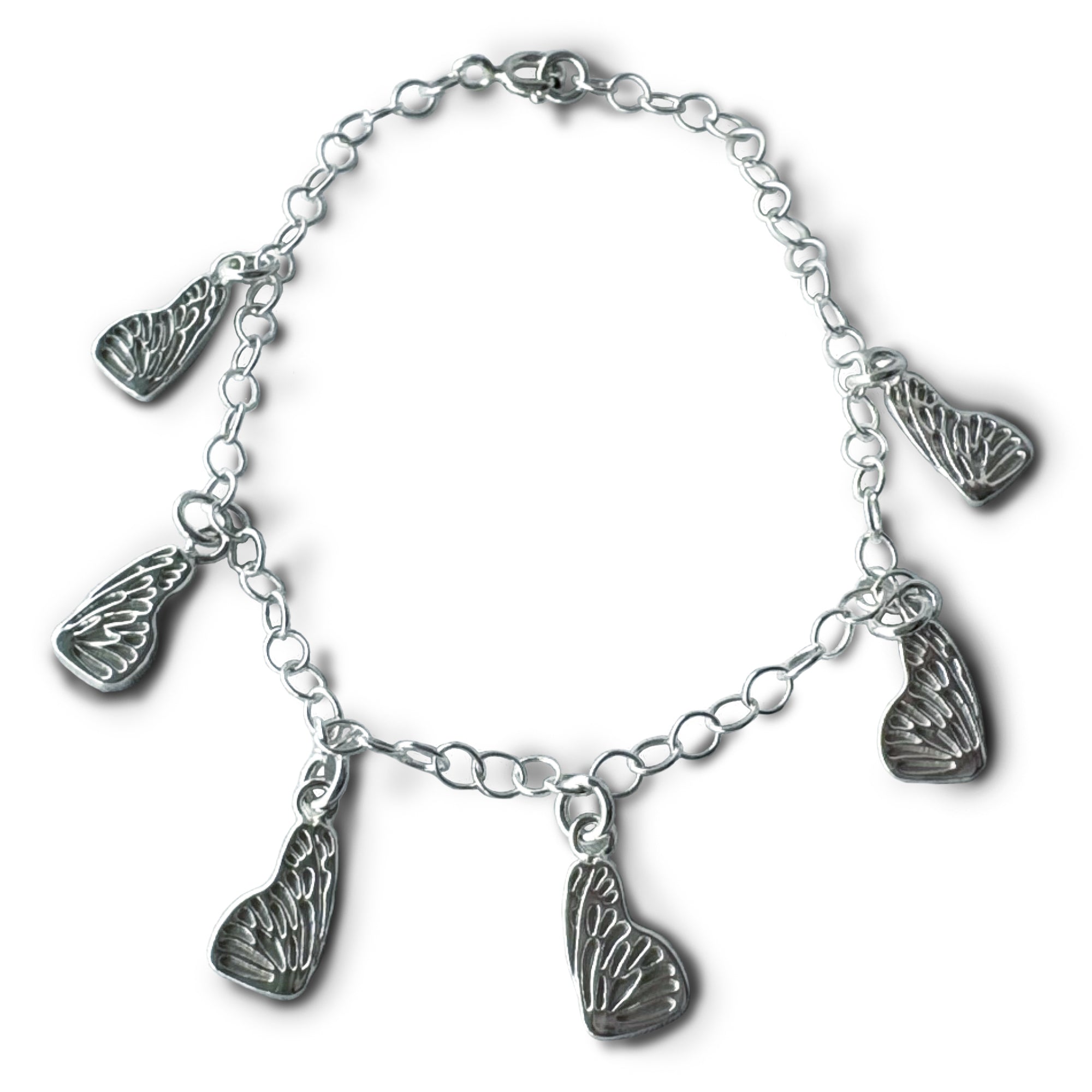 Pulsera Mariposa Monarca Plata Dije Taxco