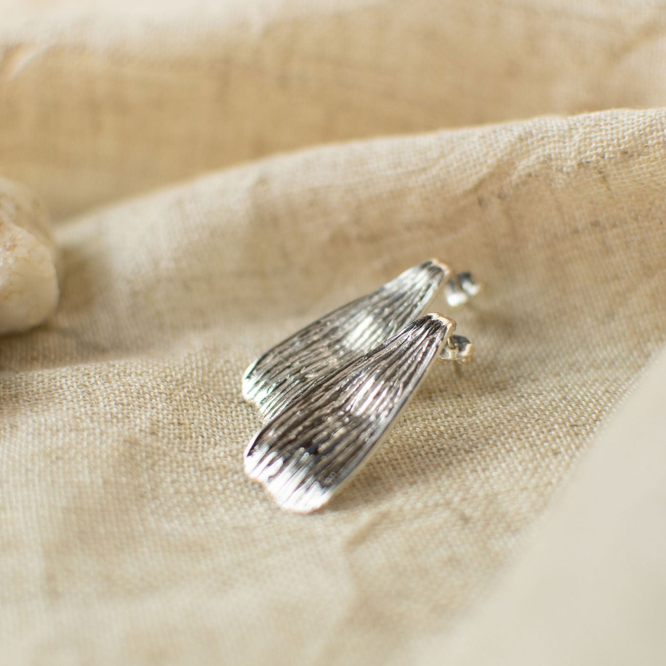 Long Earrings Sterling Silver Handcrafted Jewelry