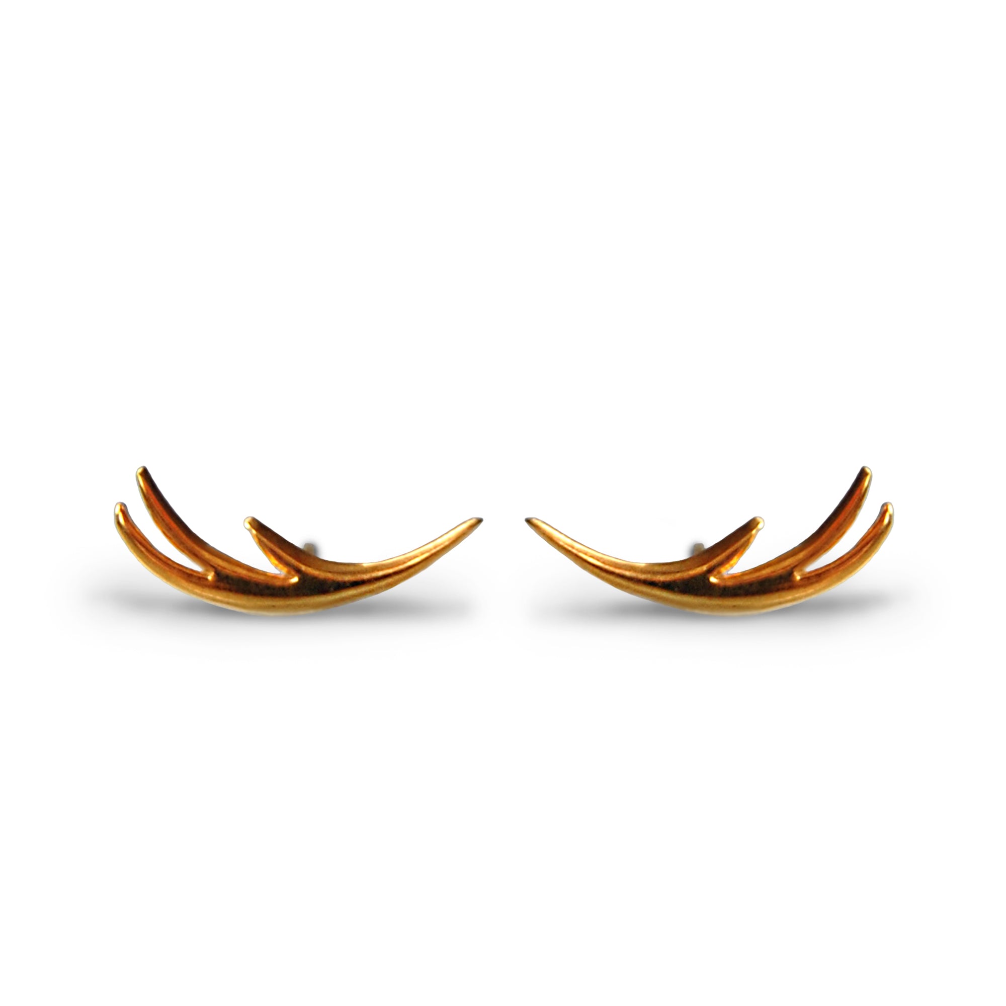 Aretes Venado Dorado