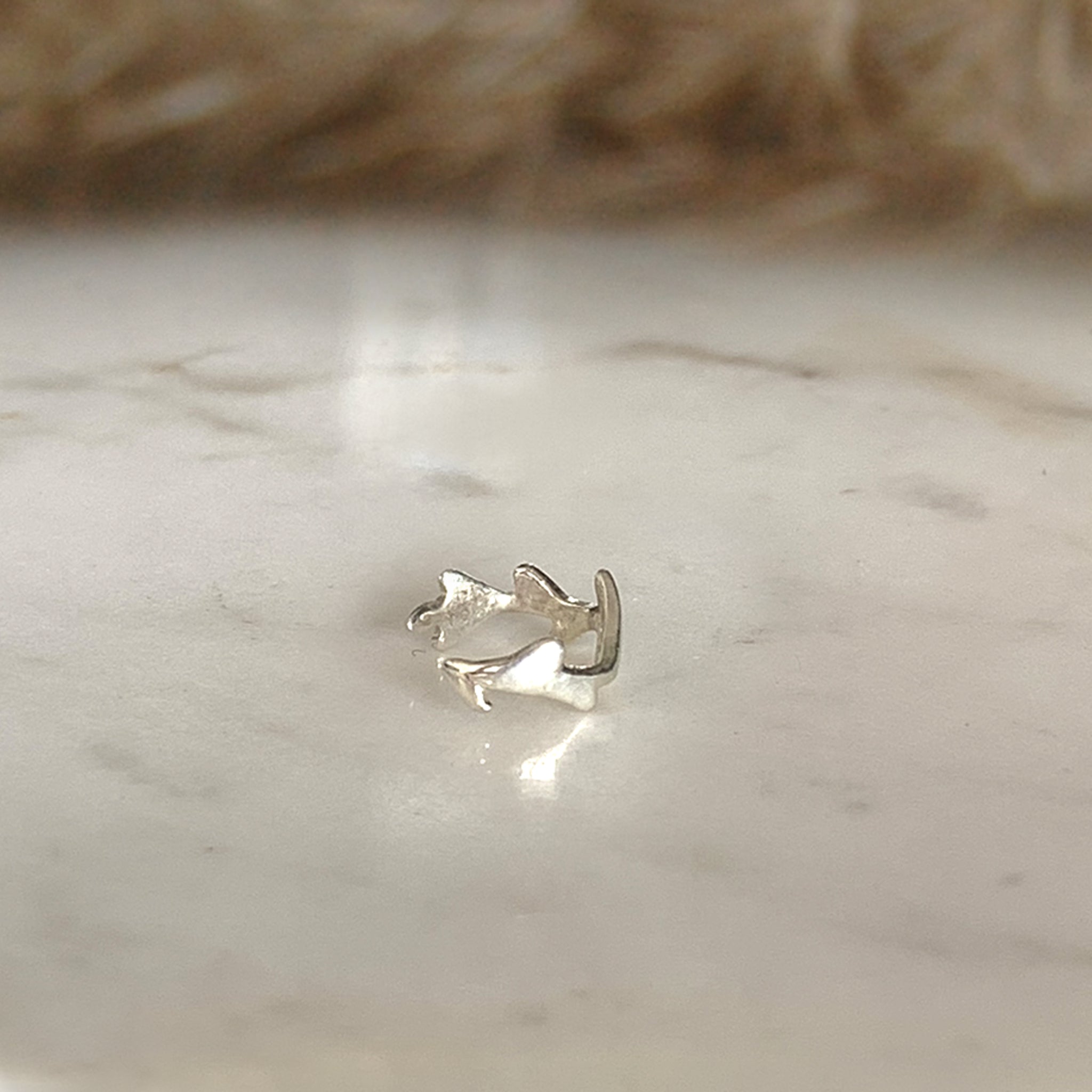 Ear Cuff para oreja hecho en plata 925 en Taxco