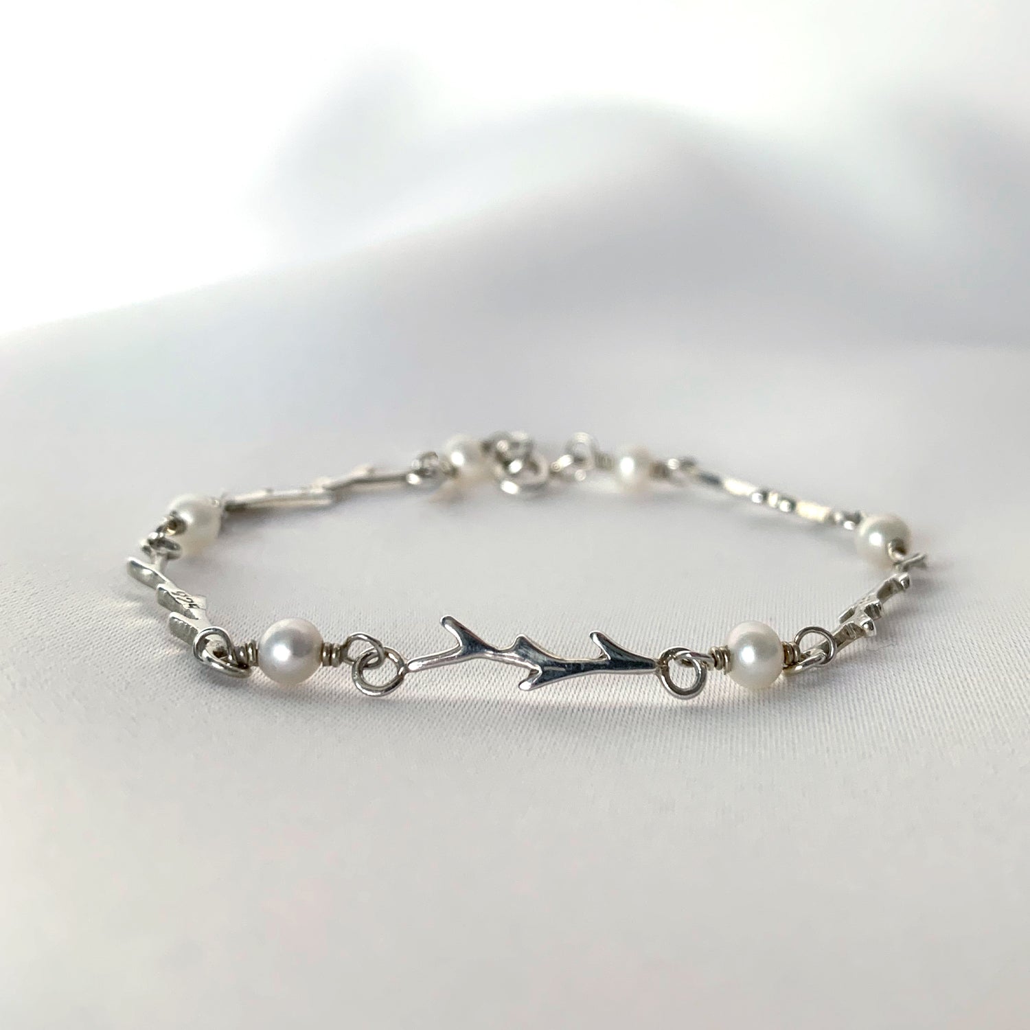 Pulsera Pino Michoacano Perla